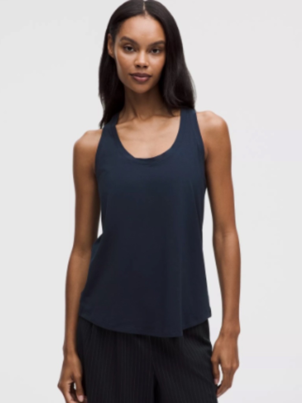 lululemon Love Tank Top True Navy First Release Size 8 Pima Cotton
